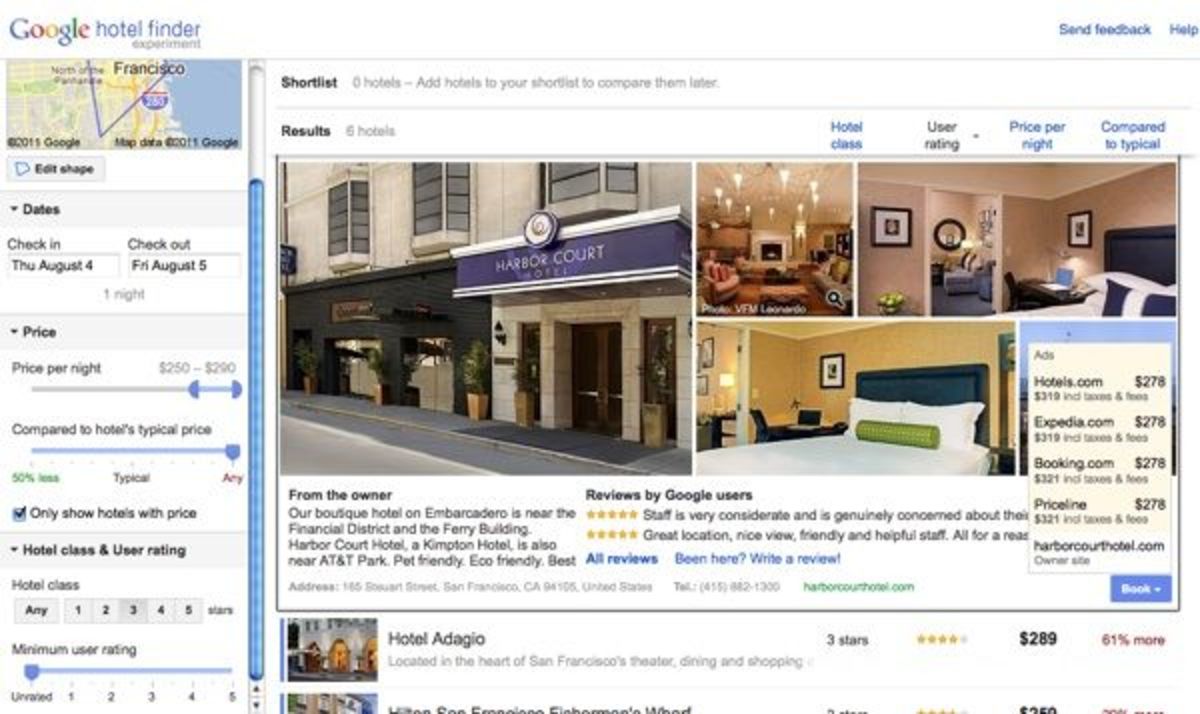 Haz tu reserva de hotel con Google Hotel Finder Digitalist Hub